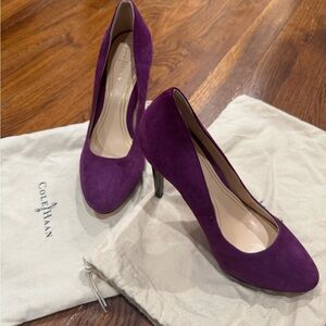 Cole Haan Women's Rich Purple Heels